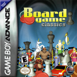 Board Game Classics - Backgammon & Chess & Draughts (Europe) (En,Fr,De,Es,It) Cover